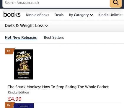 #1 Hot New Release in Diets & Weight Loss on Amazon